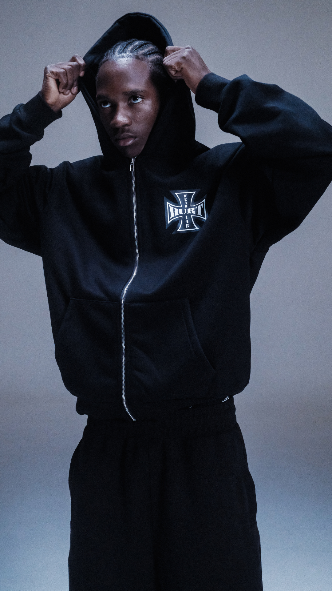 WEST HURT ZIP UP